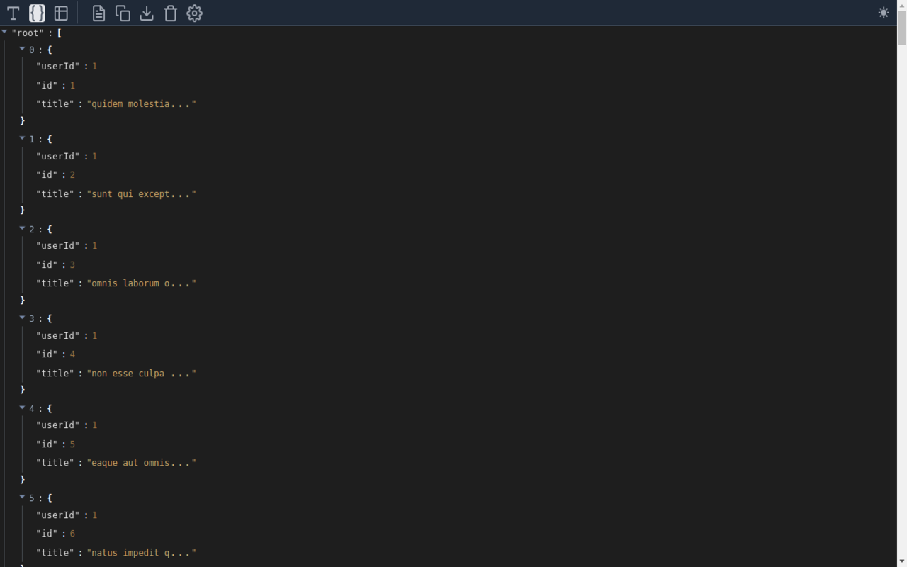 Json Visualizer截图3