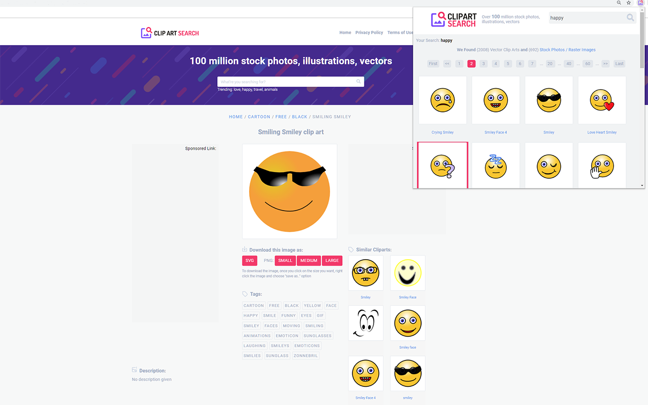 Google Chrome™的剪贴画截图1