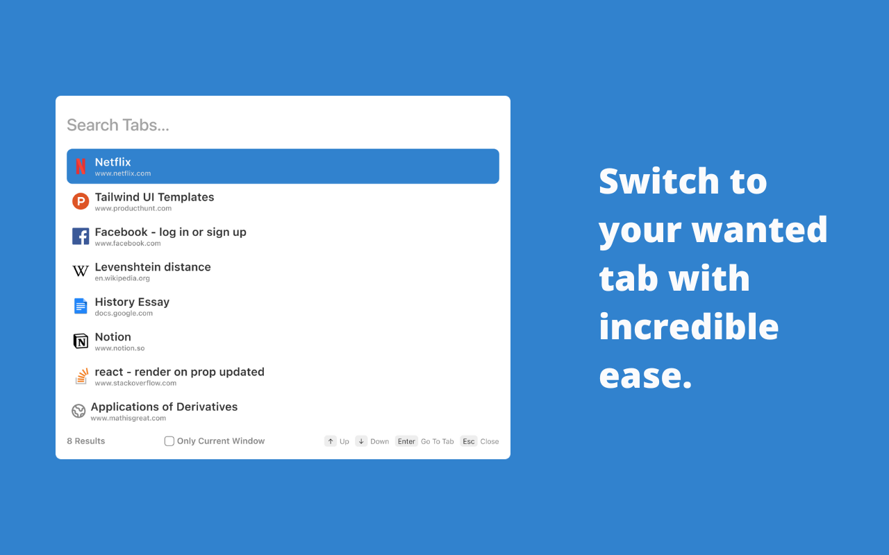 Tab Butler - A full-featured Tab Manager截图1