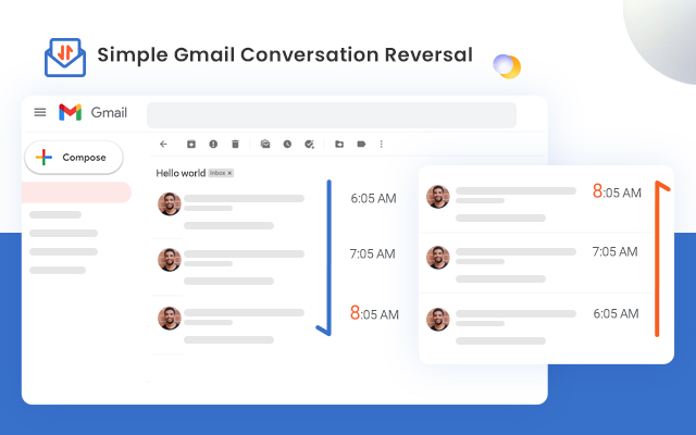 Gmail Conversation Reversal截图1