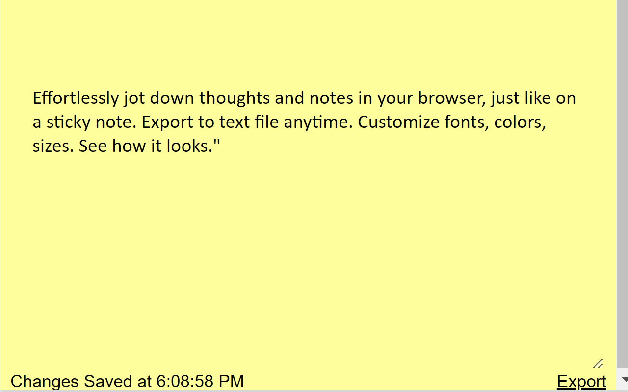 Swifty Sticky Note截图2