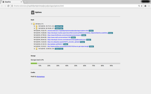 Stashio [URL Saver]截图1