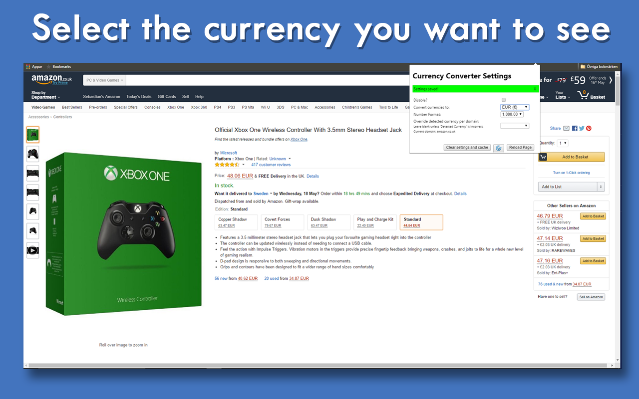 Automatic Currency Converter截图1