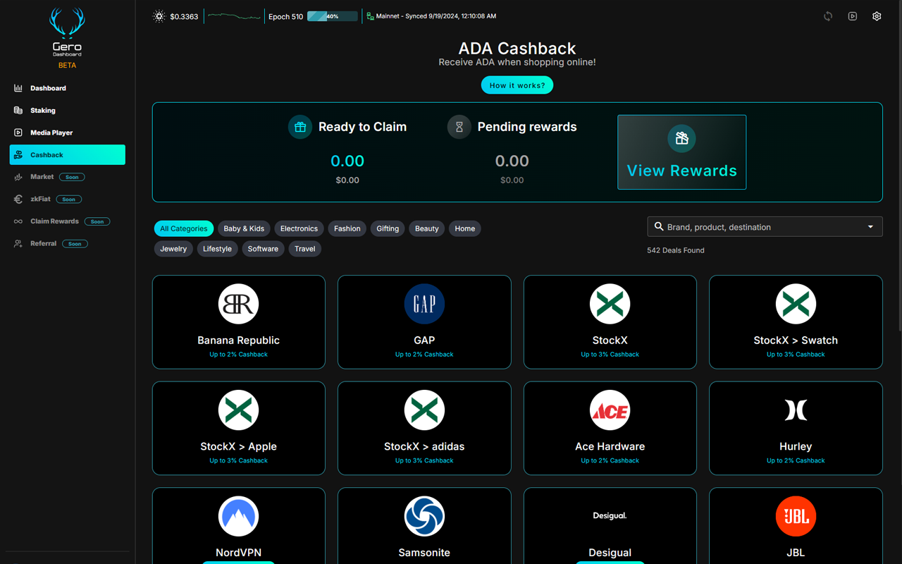 Gero Dashboard (Beta)截图5