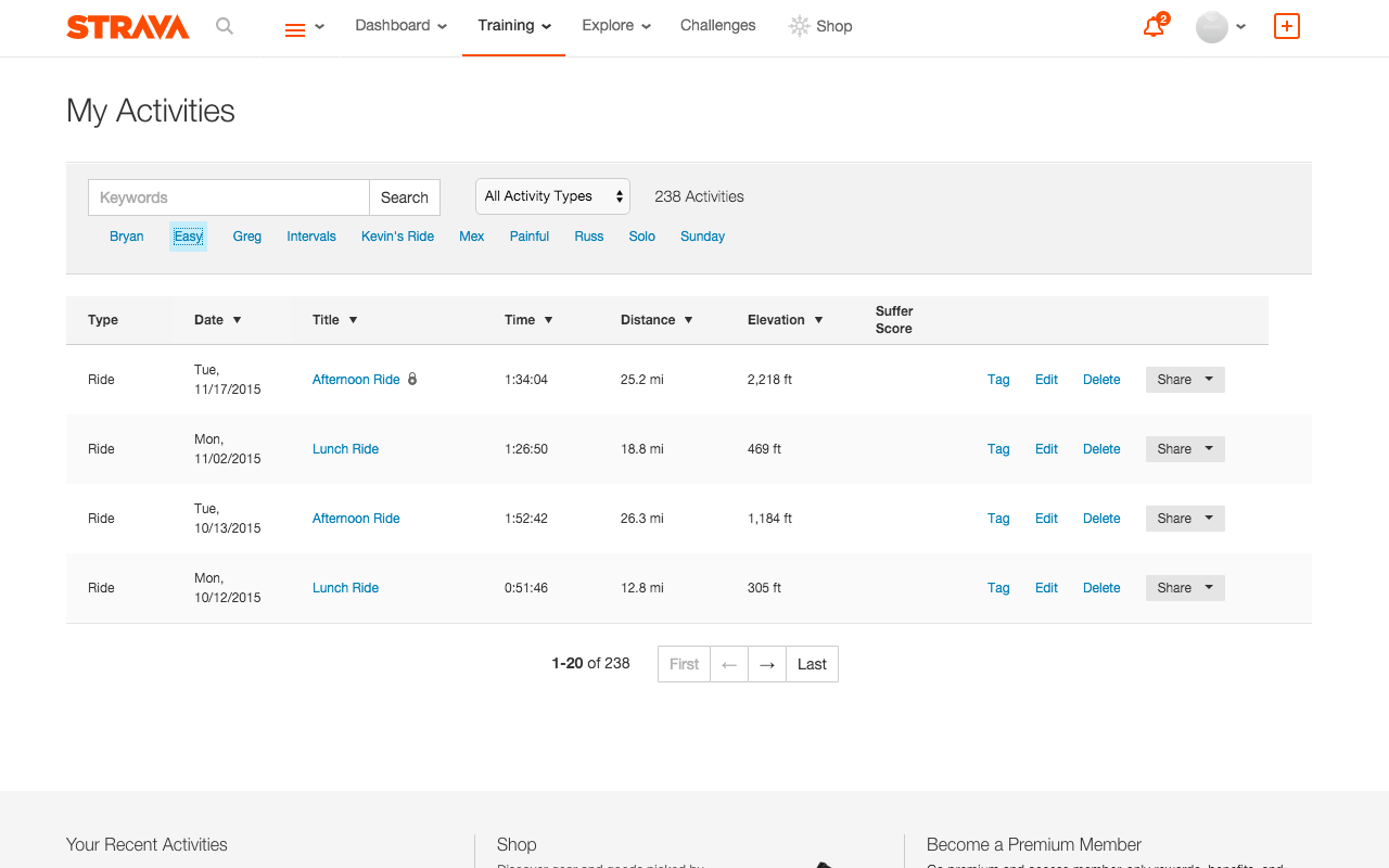 Stravatag: Tag & Filter Strava activities截图1