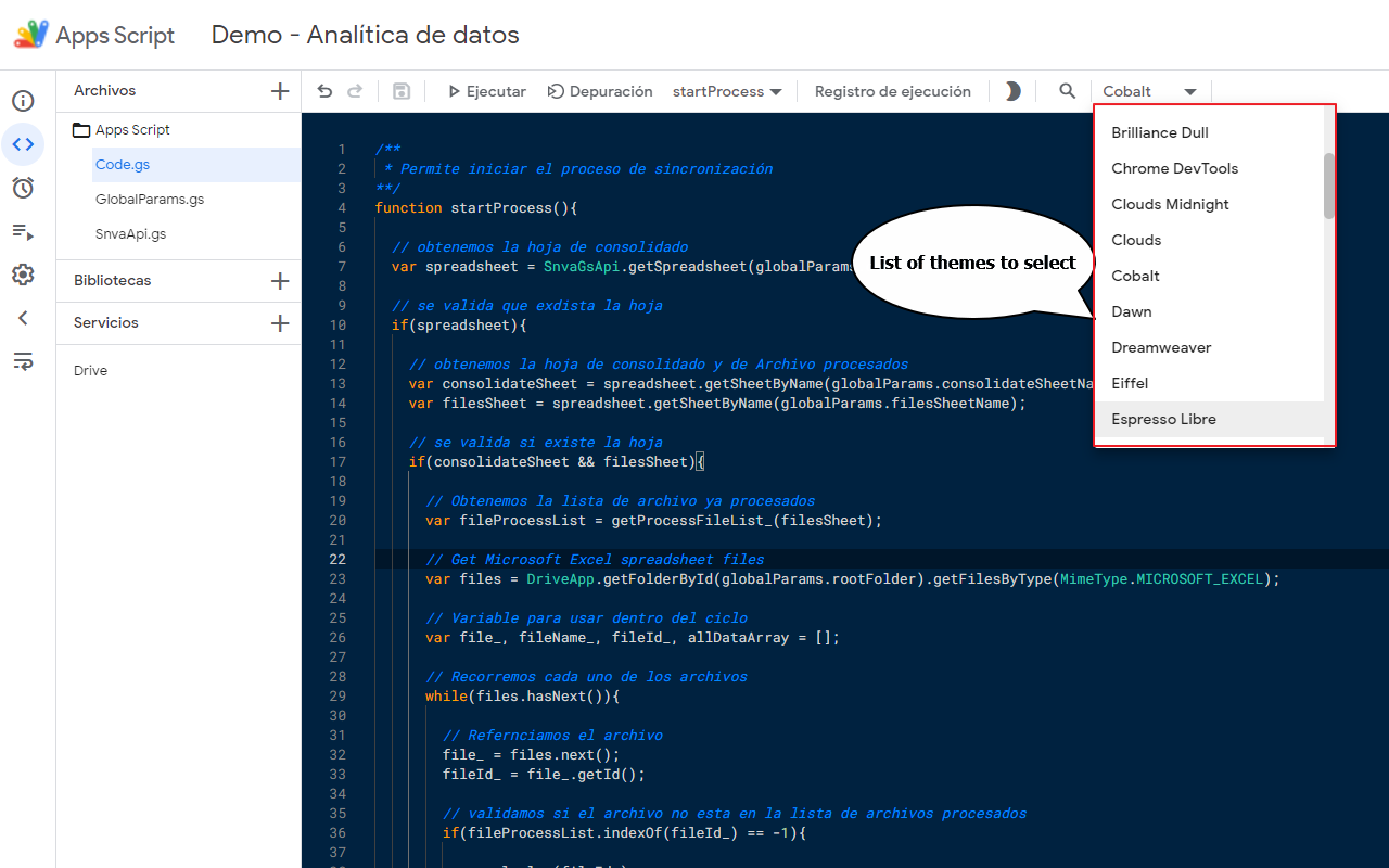 Google Apps Script Tools截图2