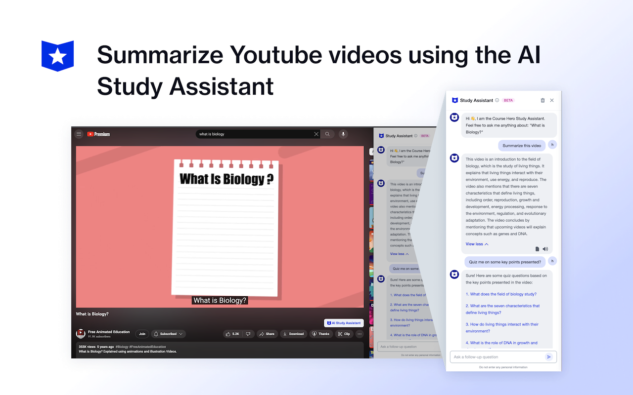 Course Hero: AI Study Assistant截图4