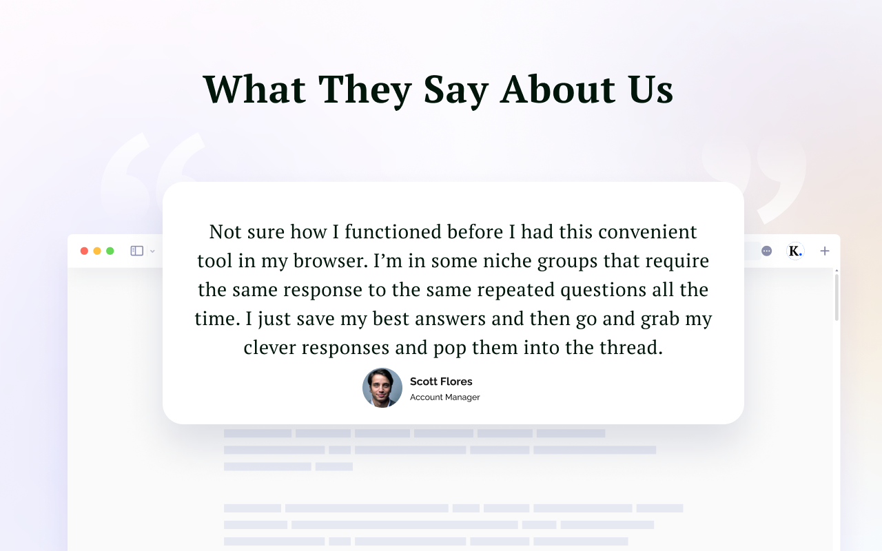 Canned Responses & Company Wiki - Klutch截图2
