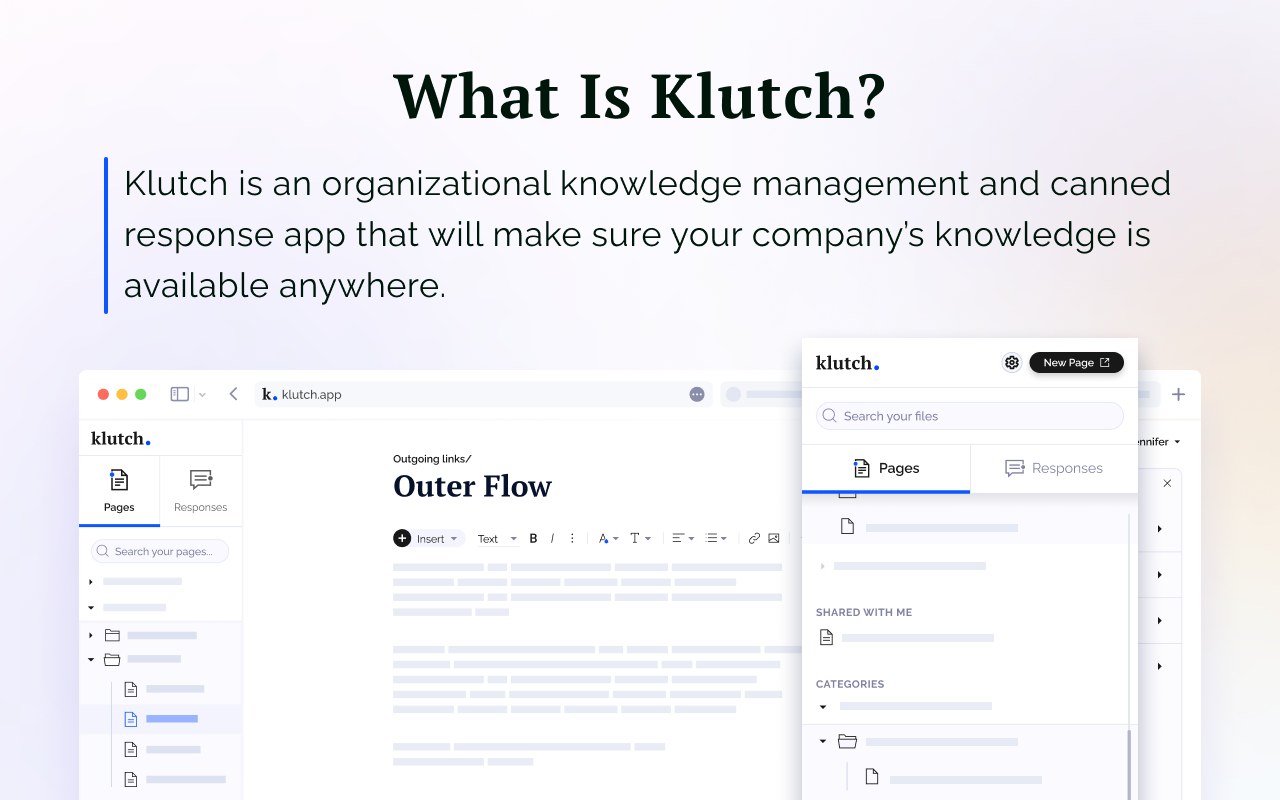 Canned Responses & Company Wiki - Klutch截图3