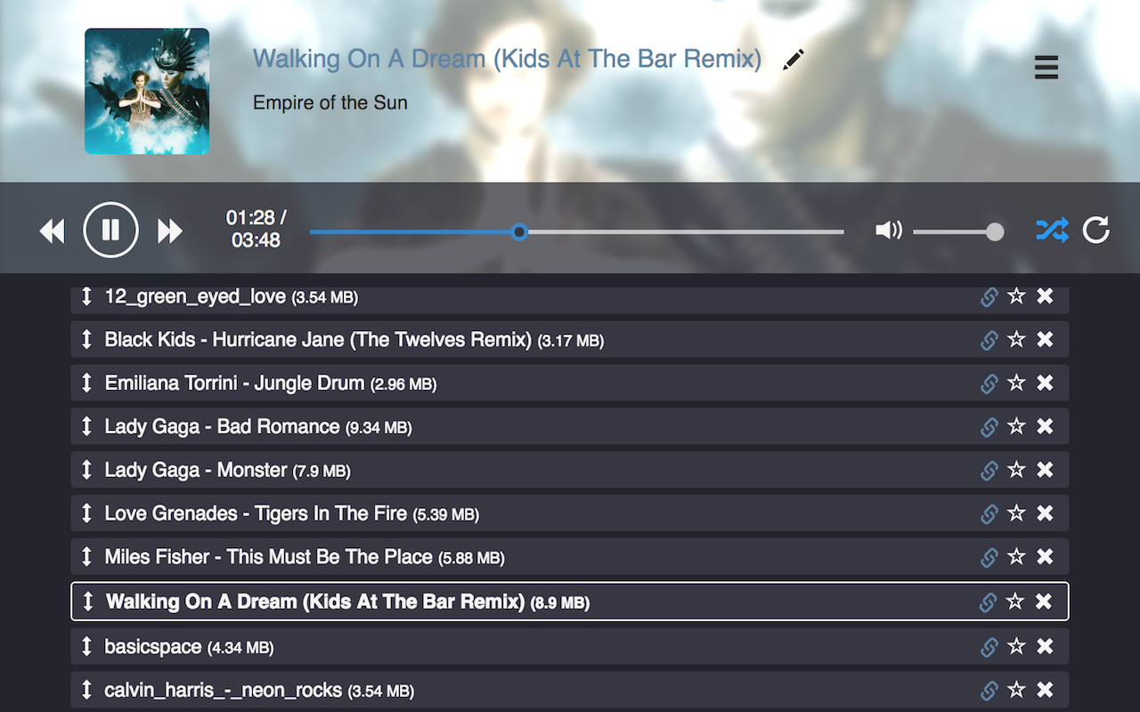NSzx Music Player截图2