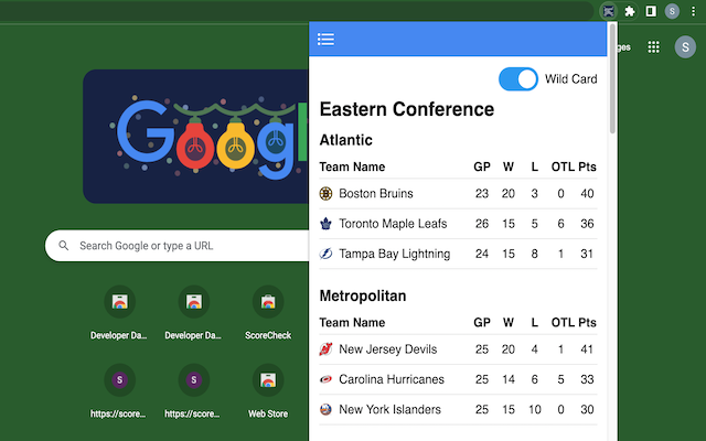 ScoreCheck - Live NHL Scores & Standings截图1