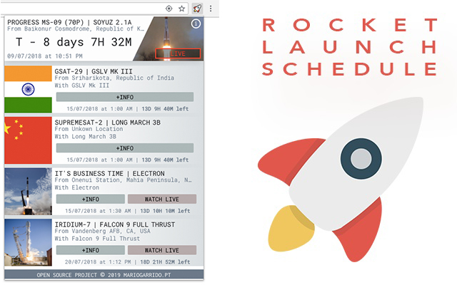 Rocket Launch Schedule截图1