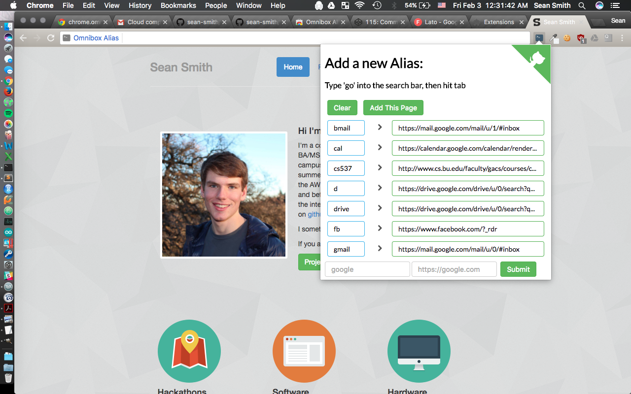 Custom Chrome Shortcut Manager截图1