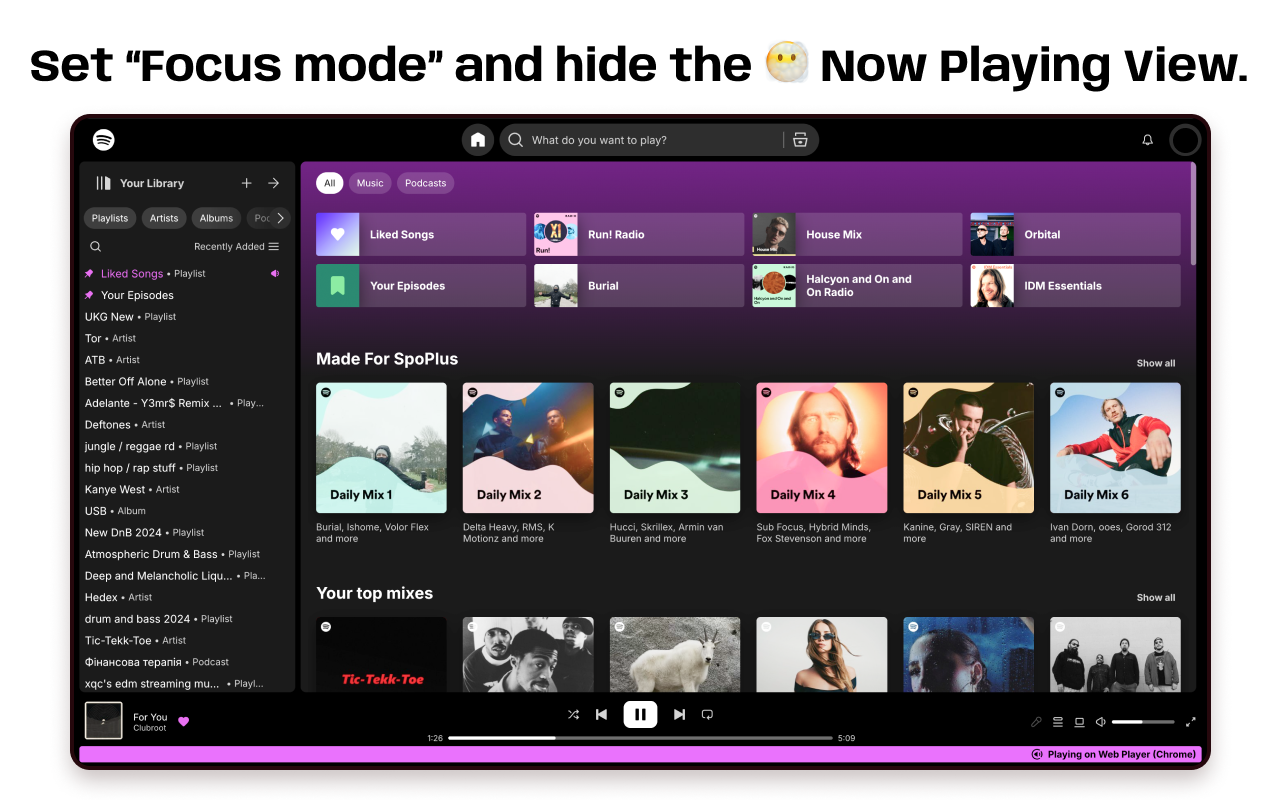 SpoPlus - Edit Spotify Theme & Settings截图4