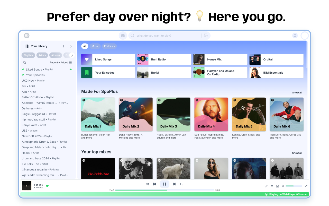 SpoPlus - Edit Spotify Theme & Settings截图5