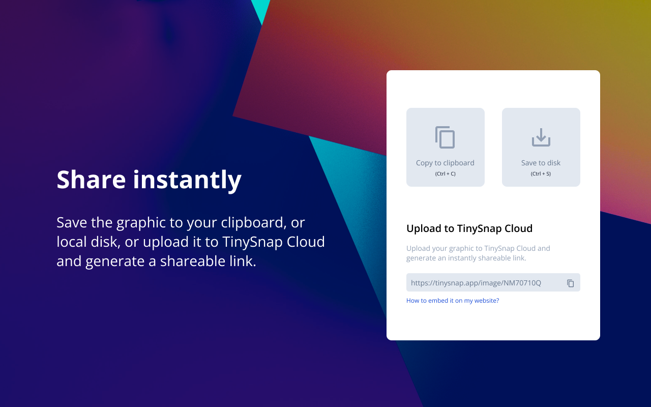 TinySnap:人人会用的屏幕截图软件截图1