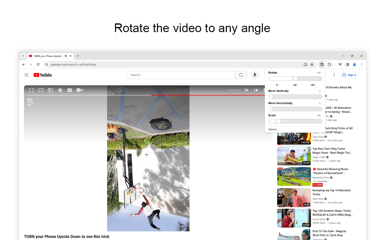 Rotate that Video Player截图1