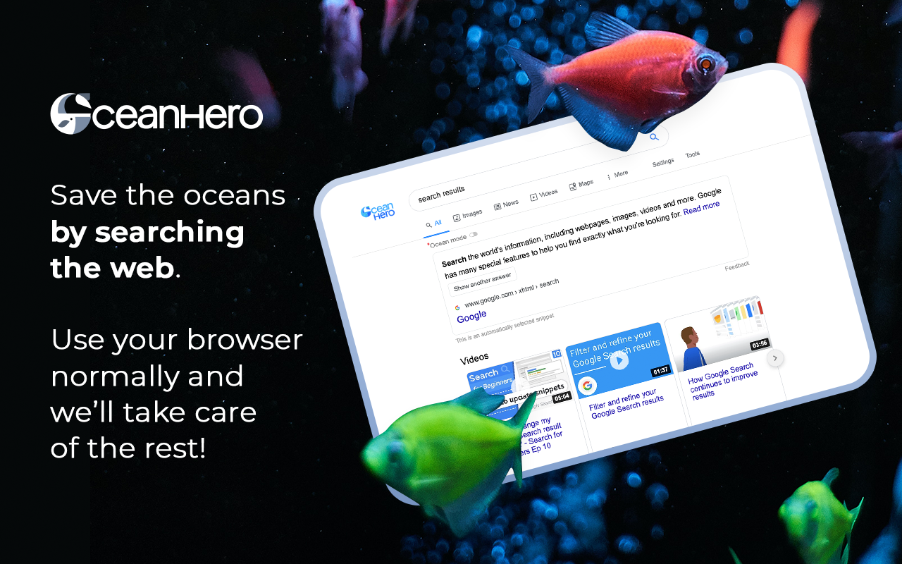 OceanHero: Save Our Oceans by Surfing the Web截图1