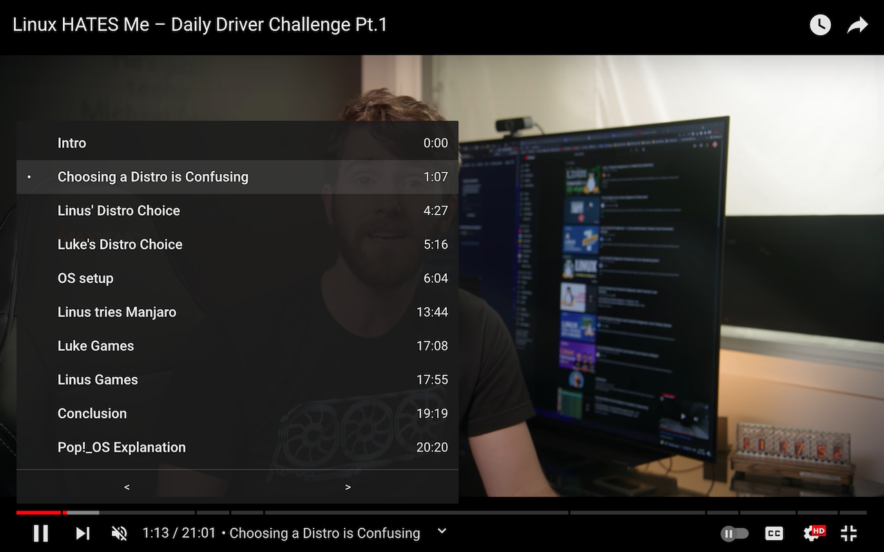 YouTube Chapters In Player截图1