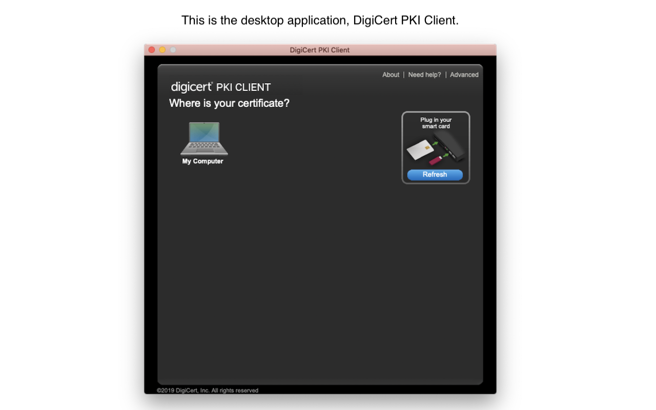 DigiCert Authentication Client Extension截图2