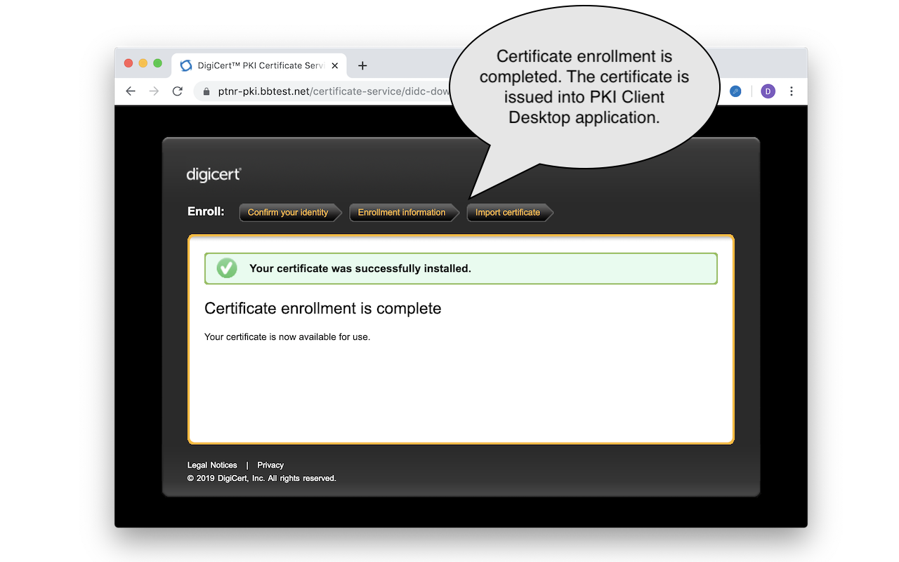 DigiCert Authentication Client Extension截图5