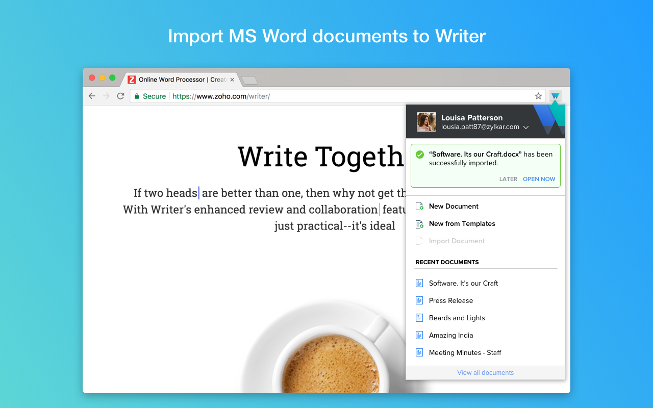Writer - Extension & Clipper截图2