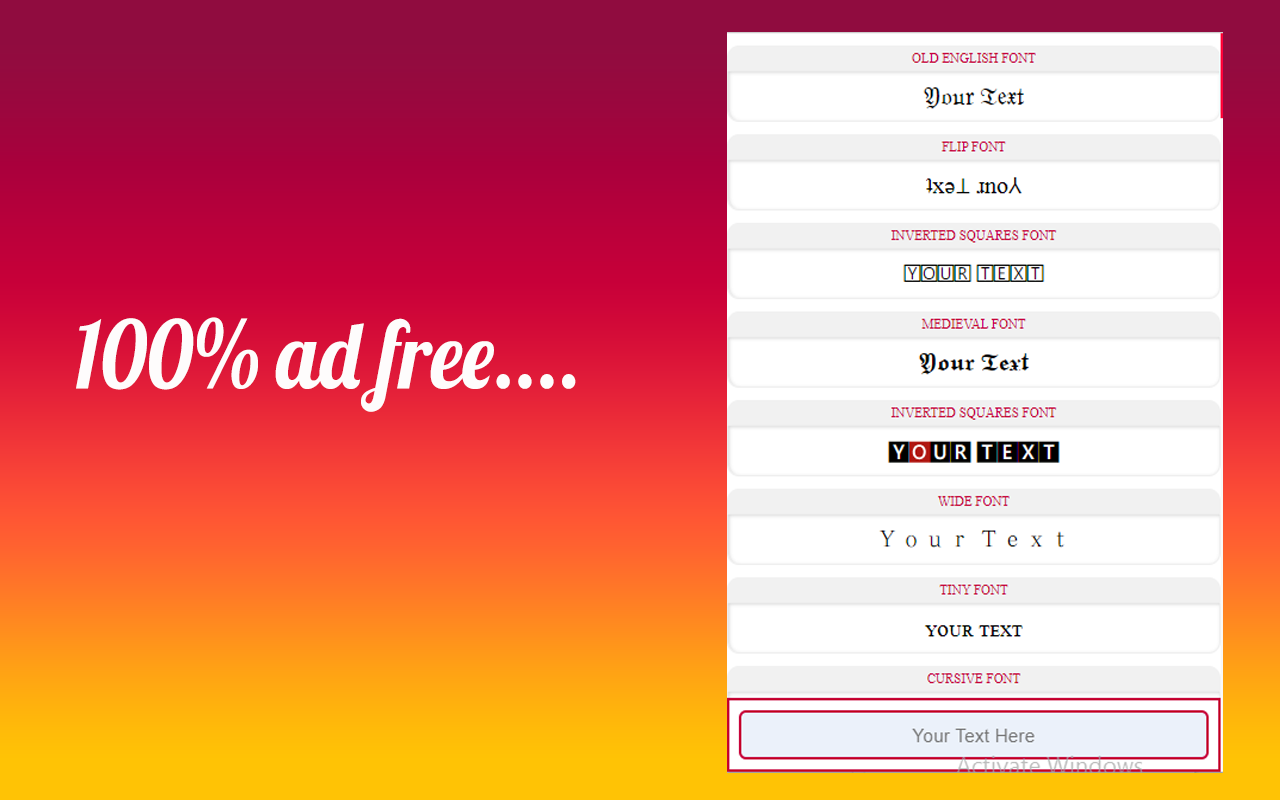 Font Generator截图3