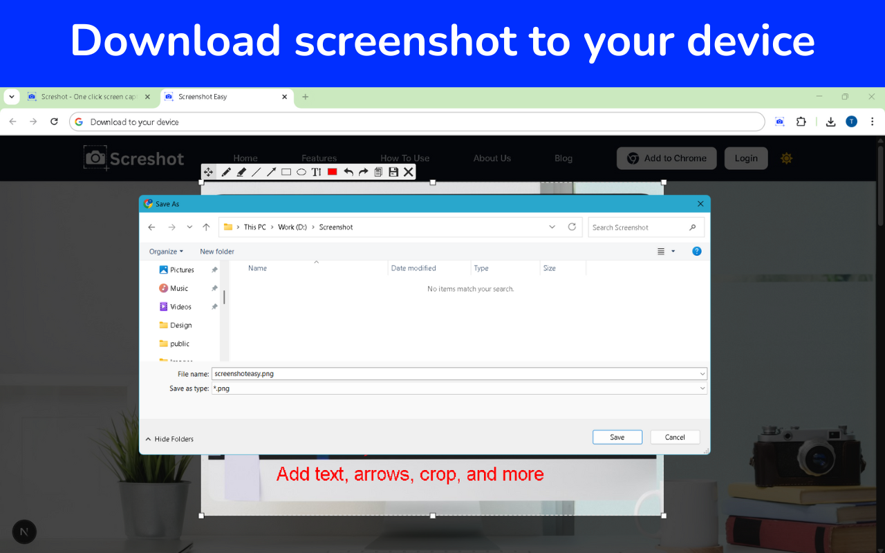 Screshot - One click screen capture and editor截图1