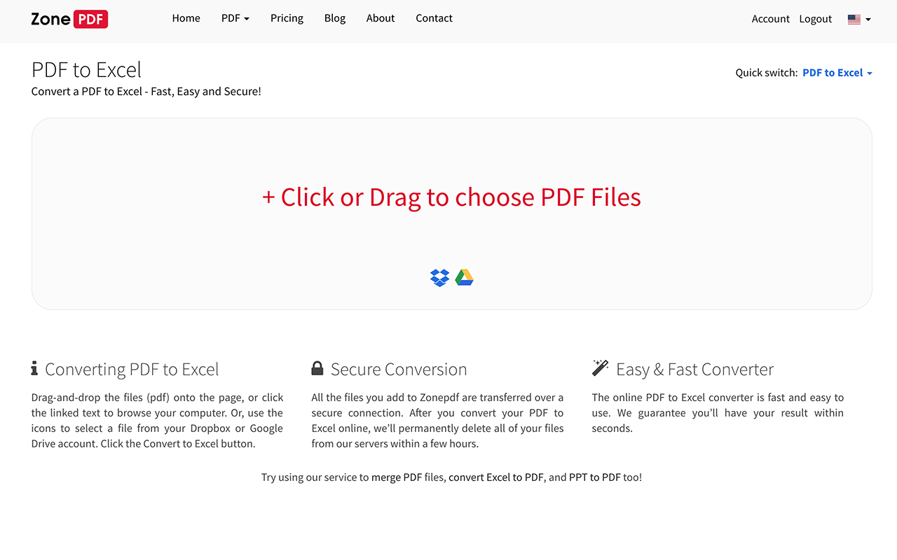 PDF to Excel截图4