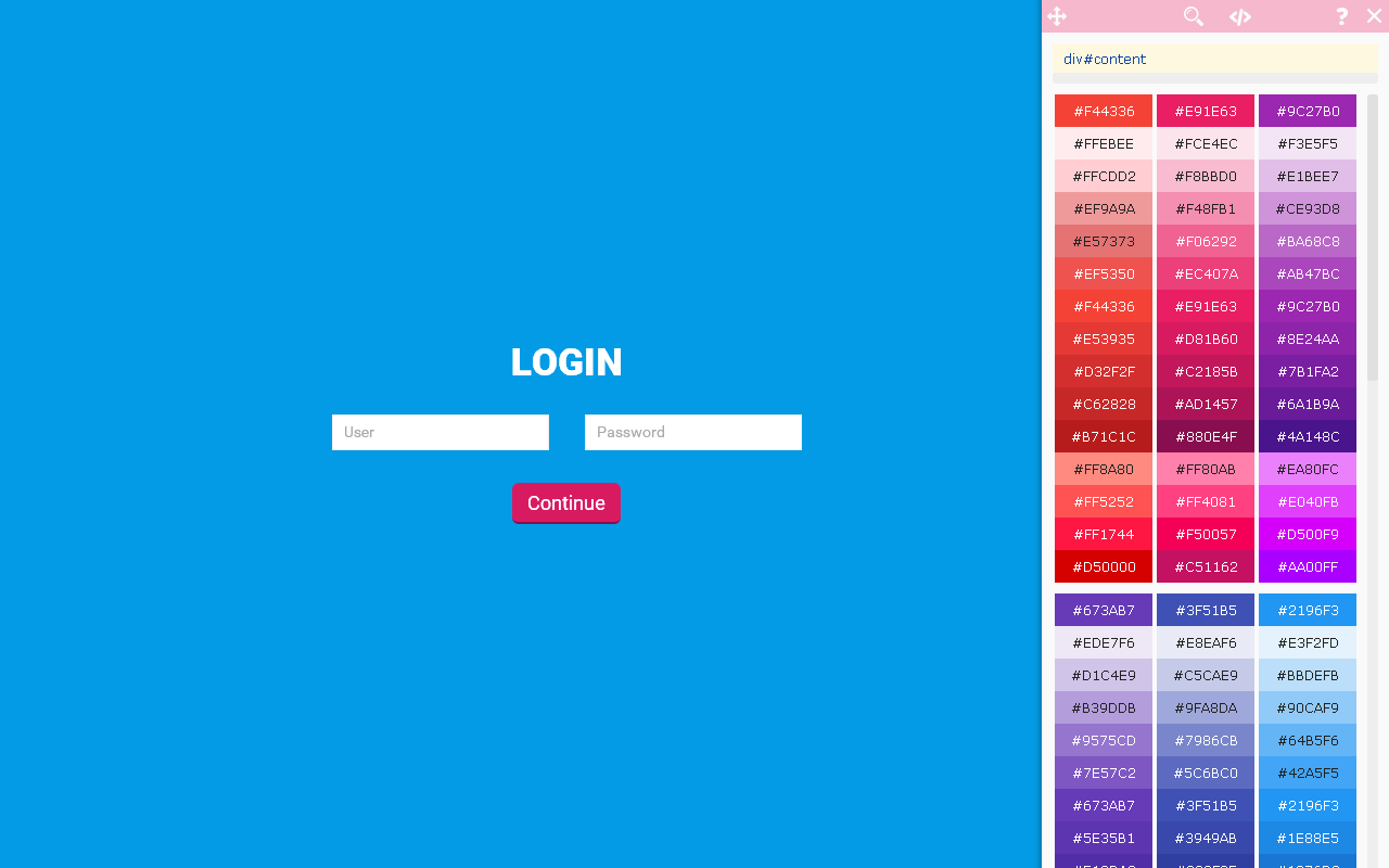 Material Design Palette截图2