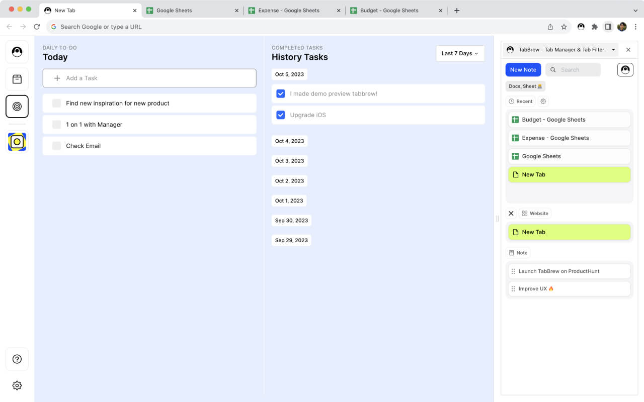 TabBrew: Tab Declutter Tool截图1