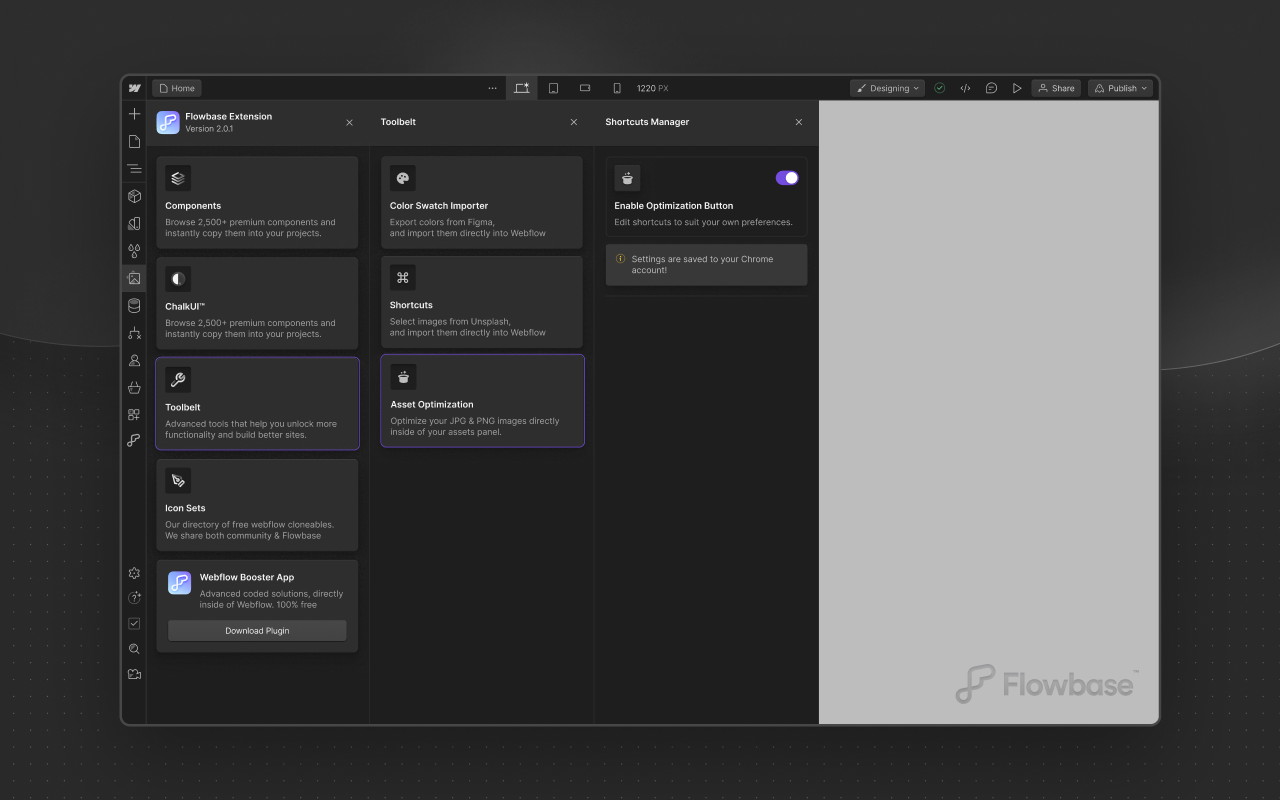 Flowbase Chrome Extension截图1