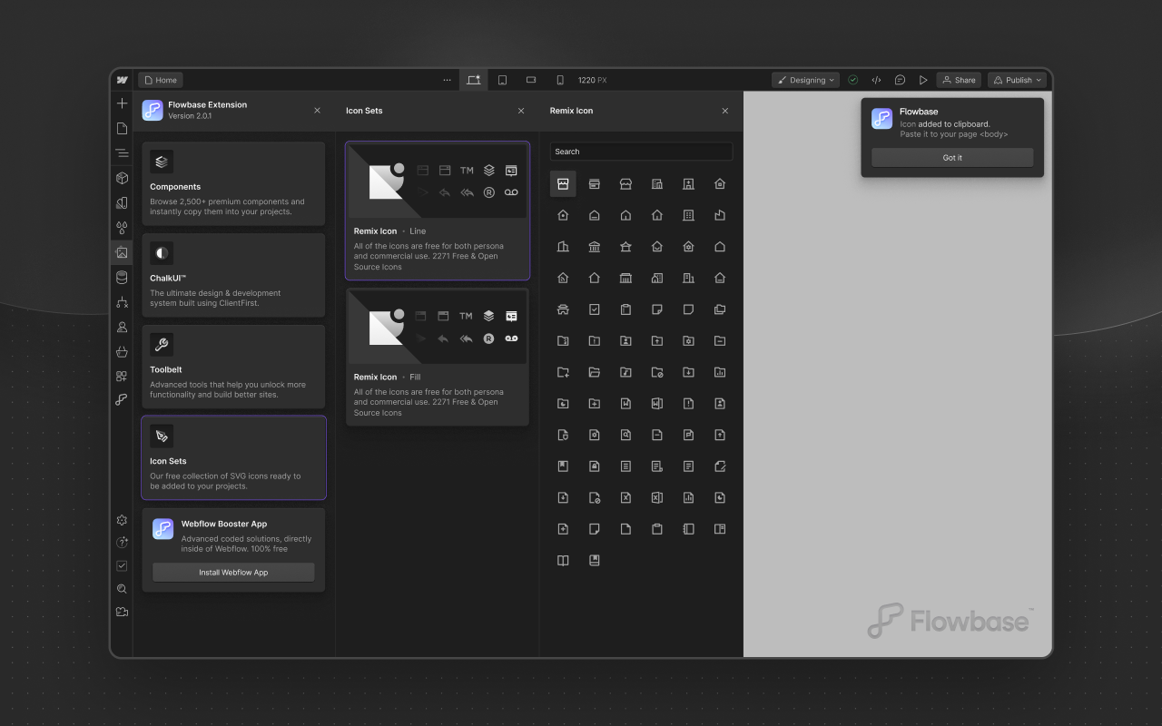 Flowbase Chrome Extension截图2