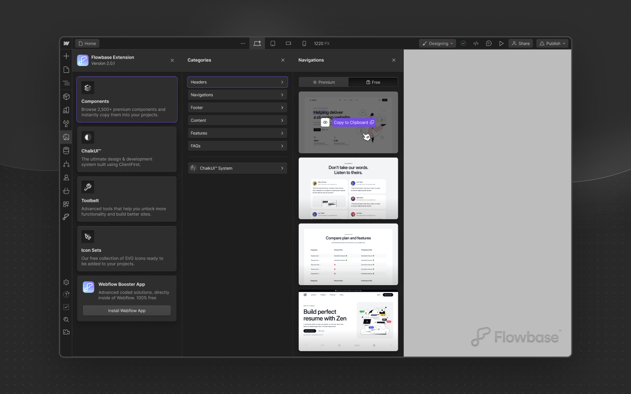 Flowbase Chrome Extension截图3