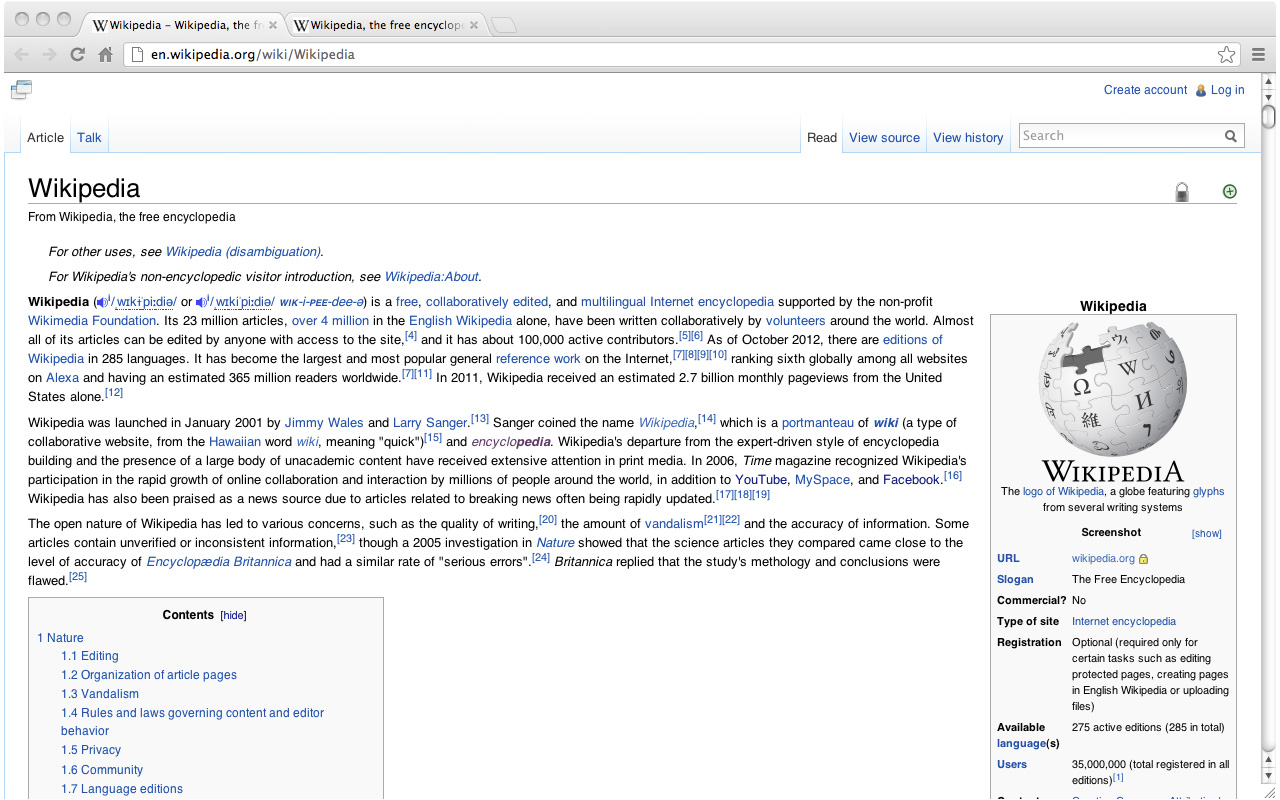 WikiSimplia - collapse Wikipedia's menu截图3