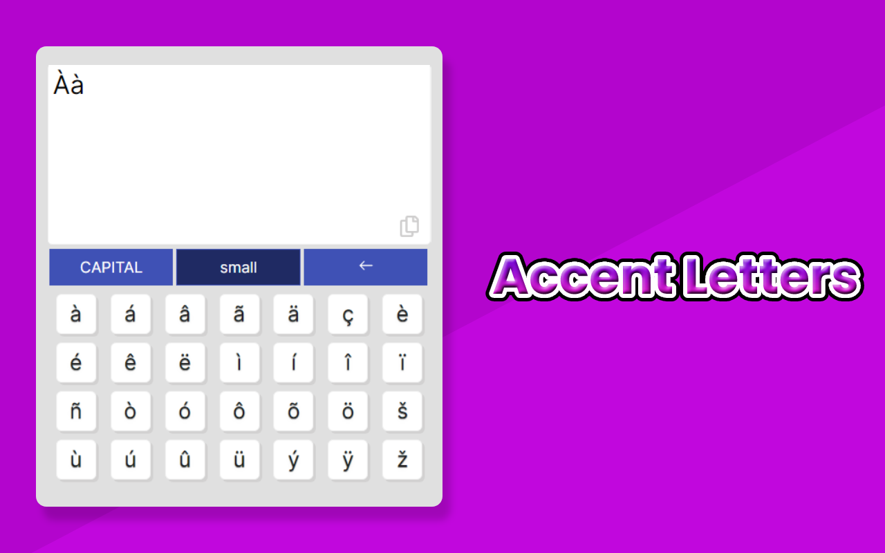 Accent Letters截图1