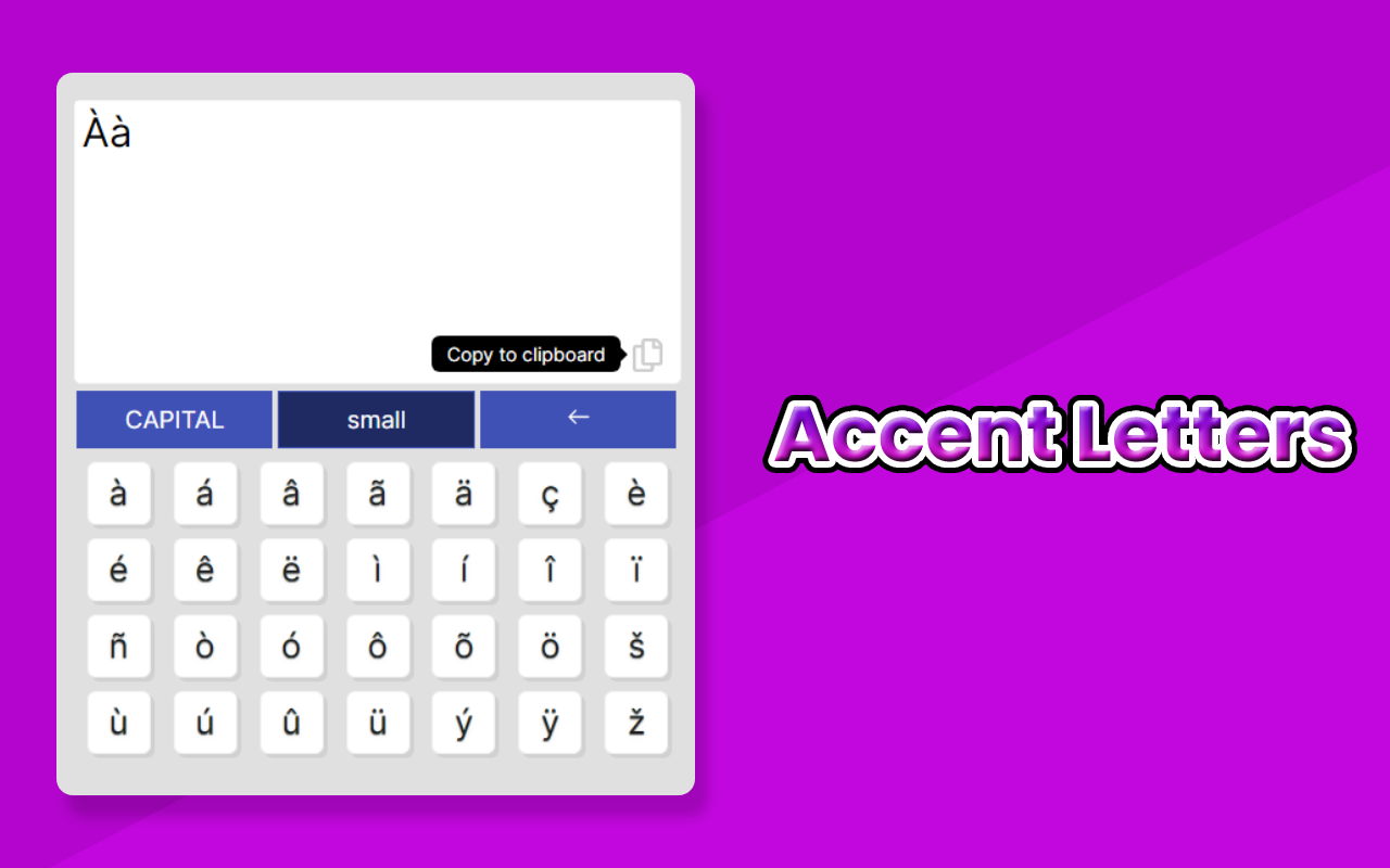 Accent Letters截图2