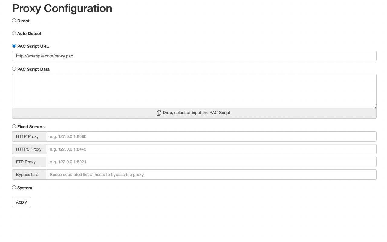 Tiny Proxy Configurator截图1