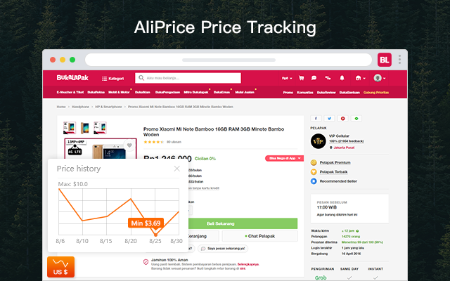 Bukalapak Price Tracker截图2