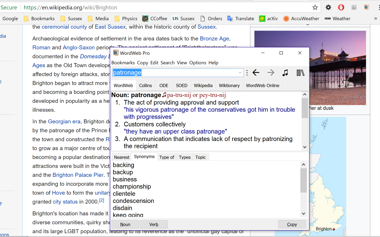 WordWeb Dictionary Lookup截图1