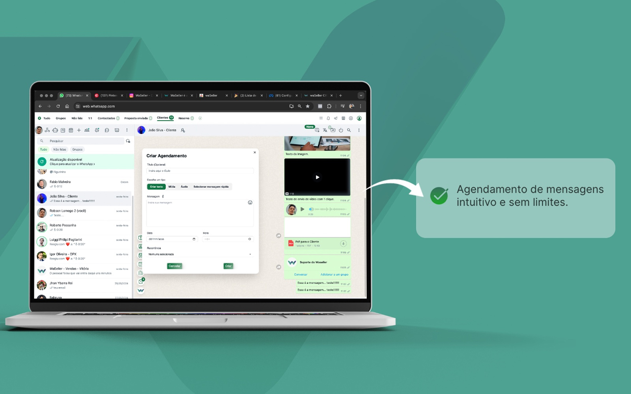 WaSeller - Perder vendas no WhatsApp não é normal截图1