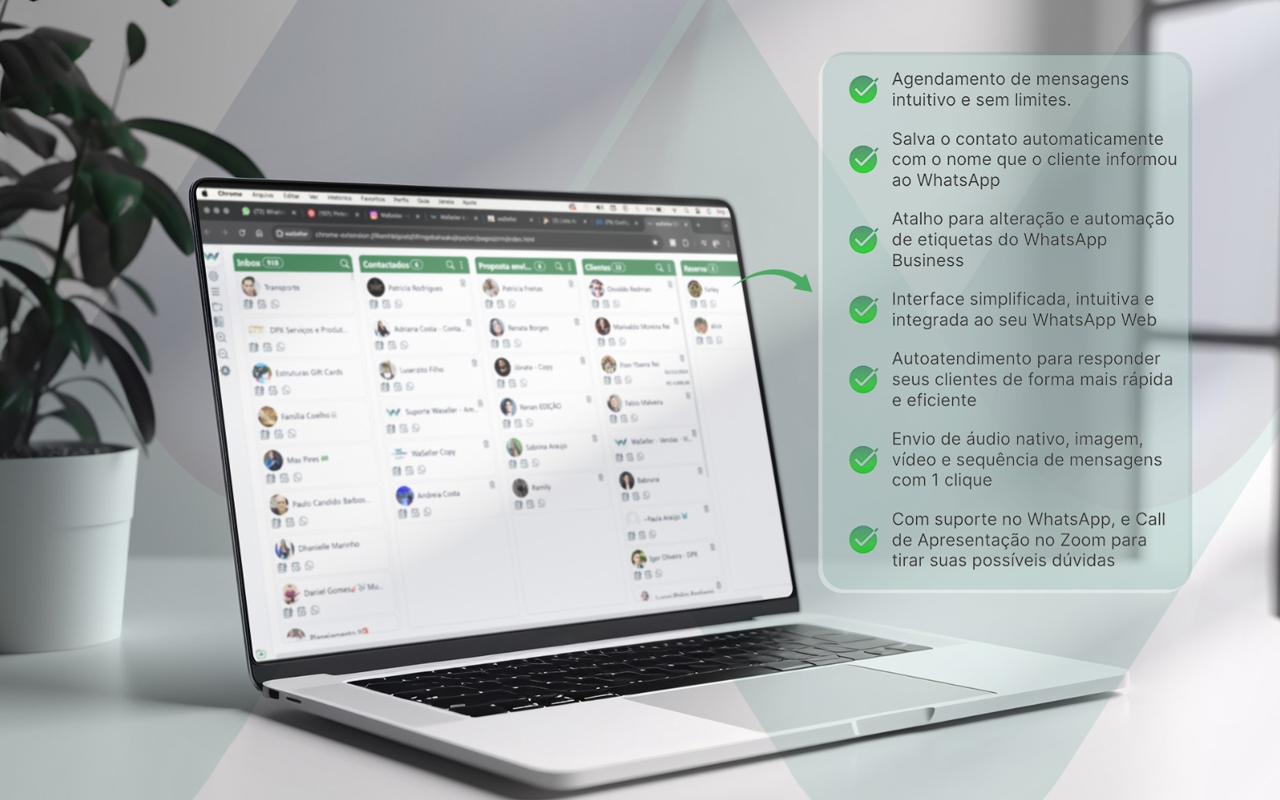 WaSeller - Perder vendas no WhatsApp não é normal截图2