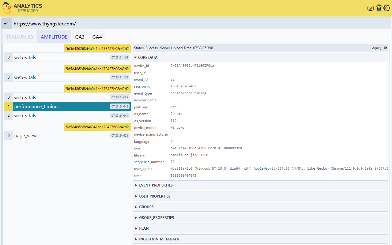 Analytics Debugger截图1