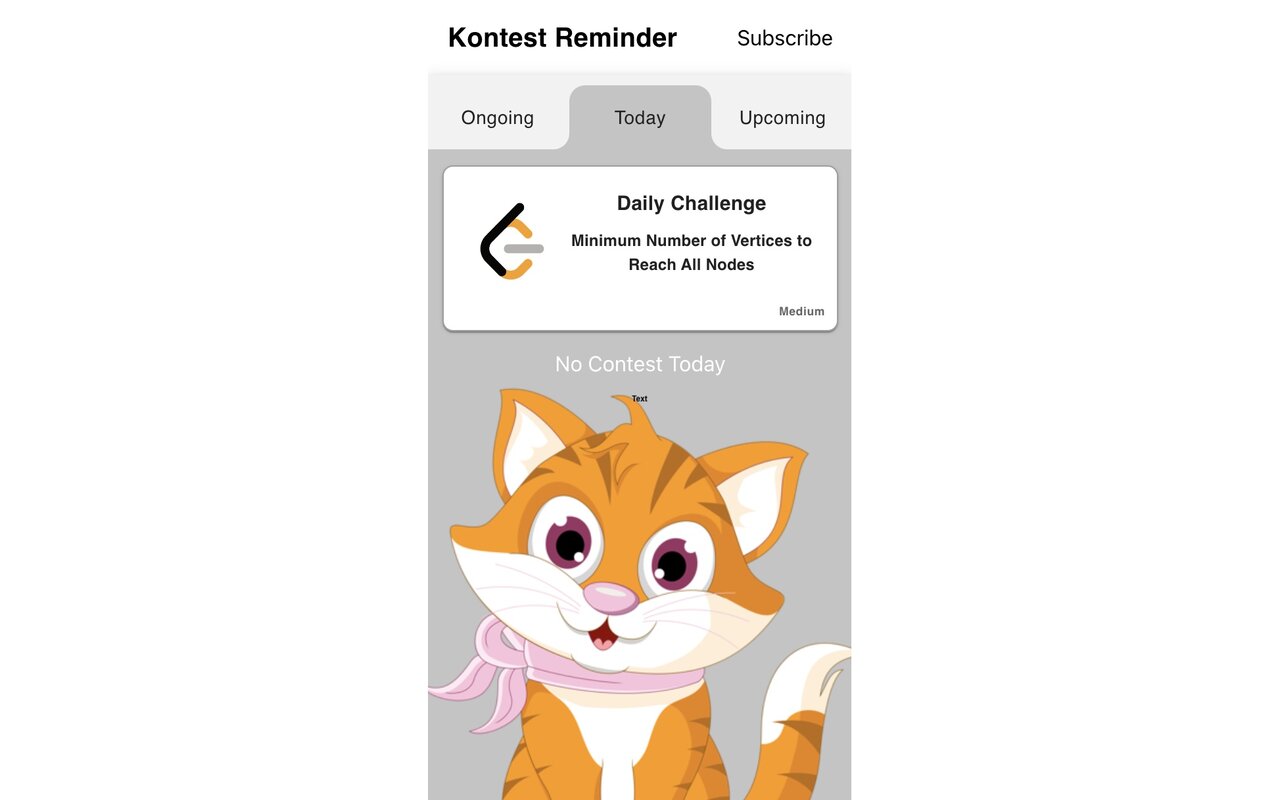 Kontest Reminder截图1
