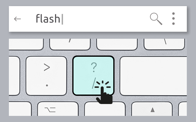 Search with Slash (/)截图1