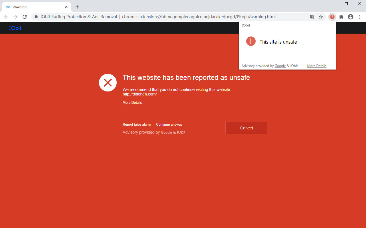 IObit Surfing Protection截图3