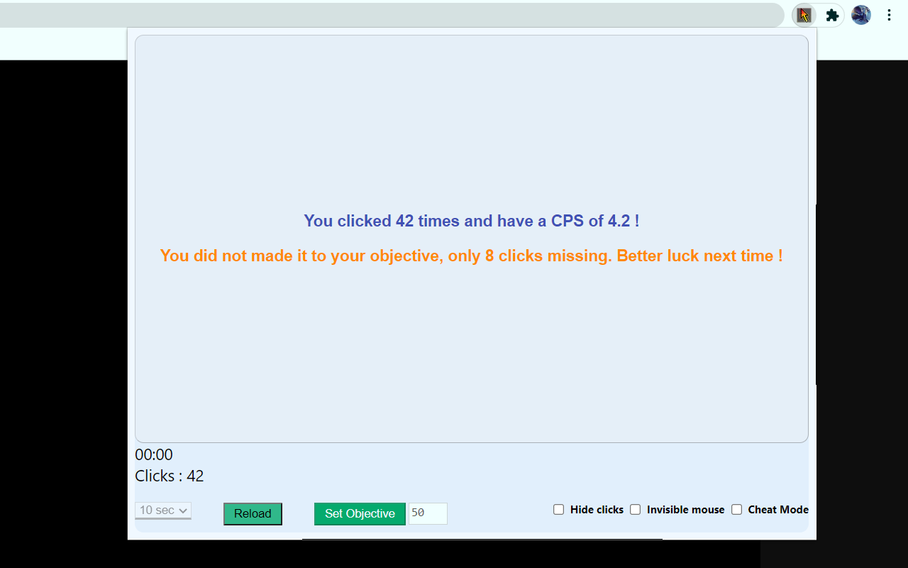 Click Count Extension截图2