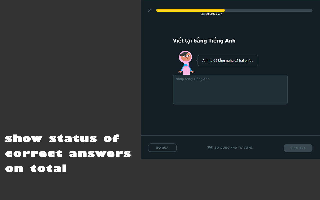 Extension for Duolingo截图5