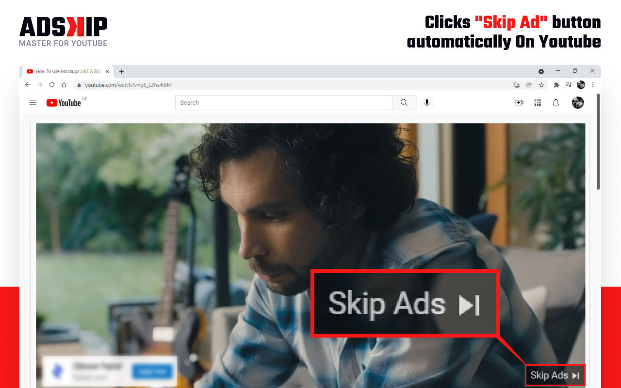 Ad Skip Master for Youtube截图1