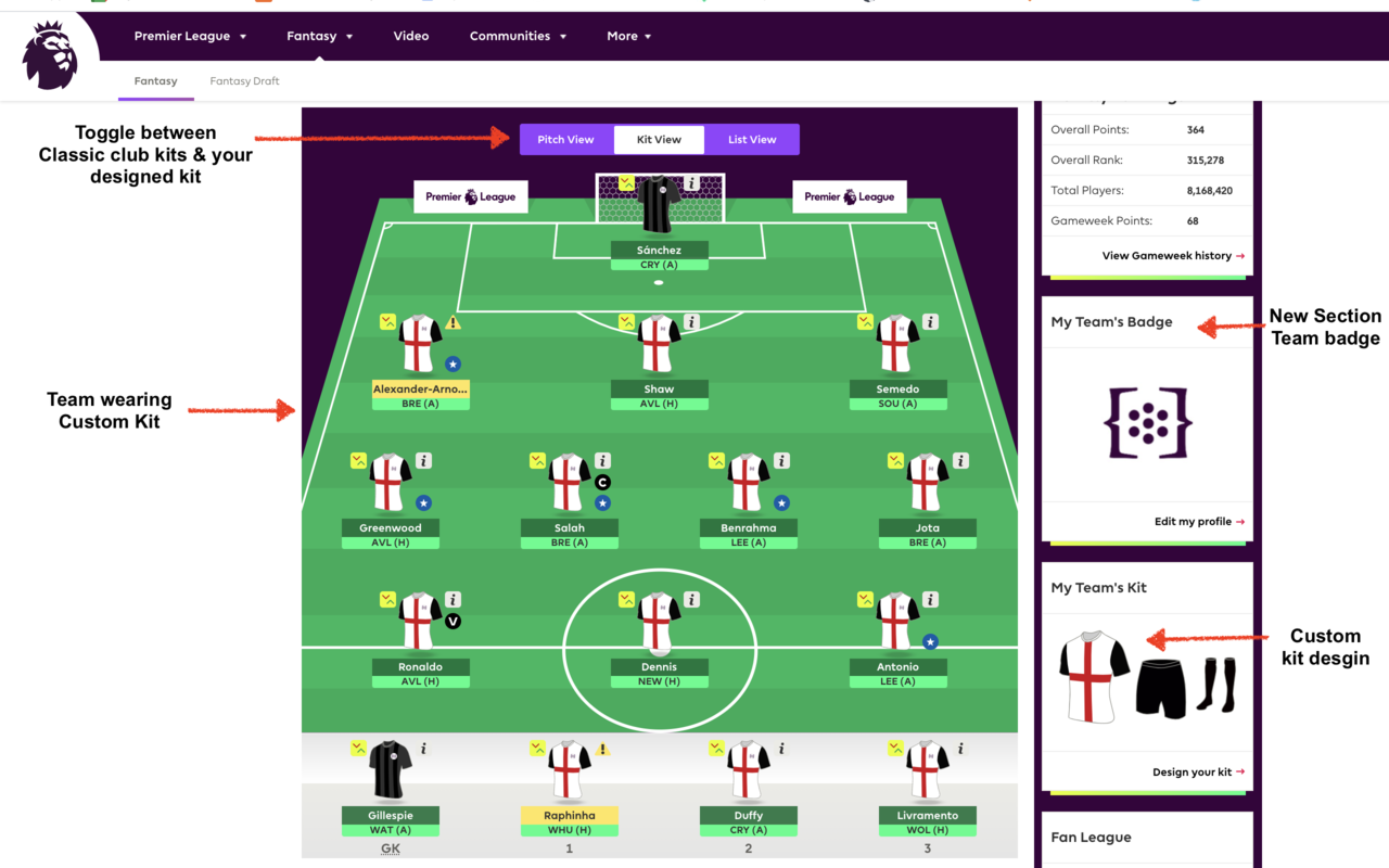 FPL Wildcard Kits截图1